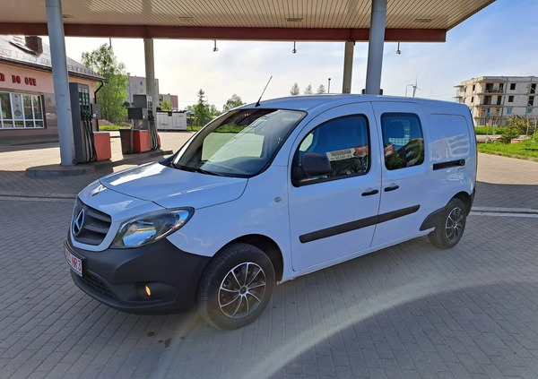 Mercedes-Benz Citan cena 36900 przebieg: 243000, rok produkcji 2015 z Gąbin małe 466